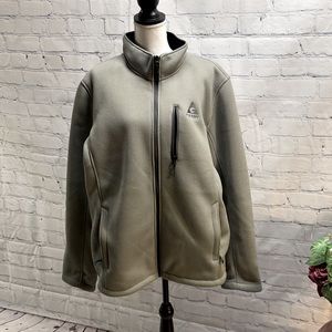 Gerry Gray Zipper Front Jacket-XL